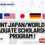 Joint Japan/World Bank Graduate Scholarships Program