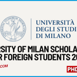 University of Milan Scholarships for Foreign Students