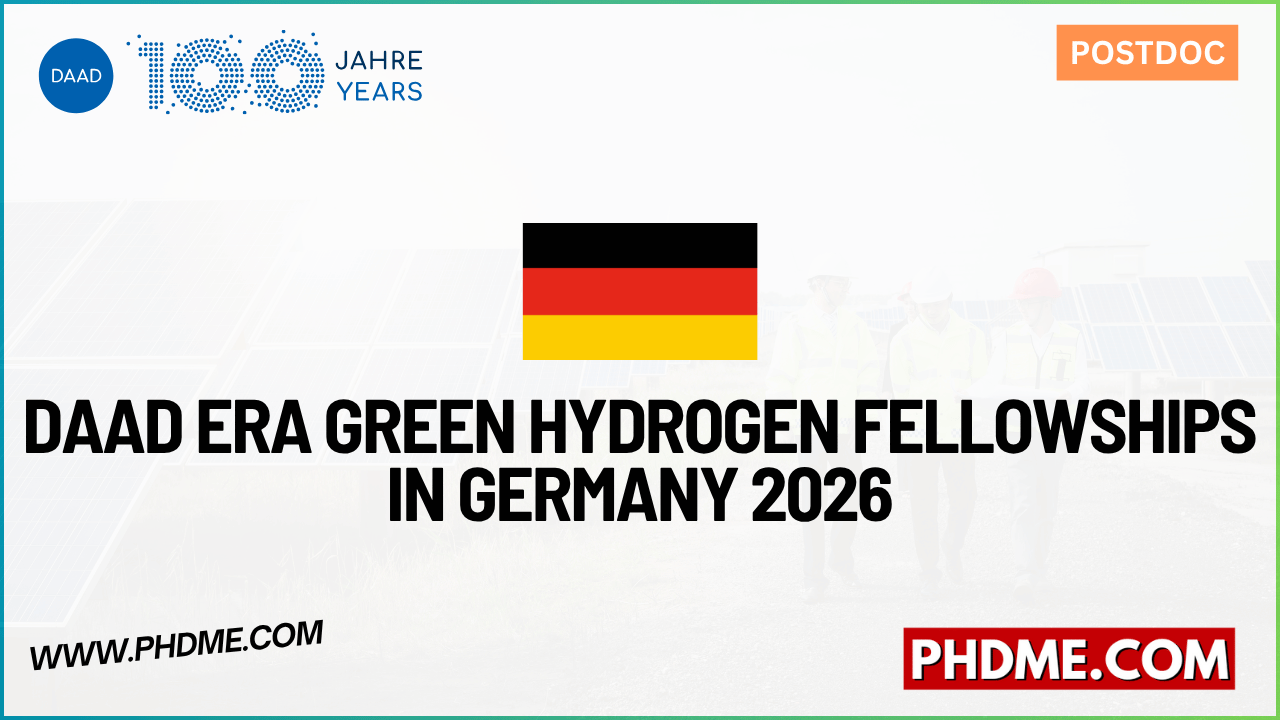 DAAD ERA Green Hydrogen Fellowships in Germany