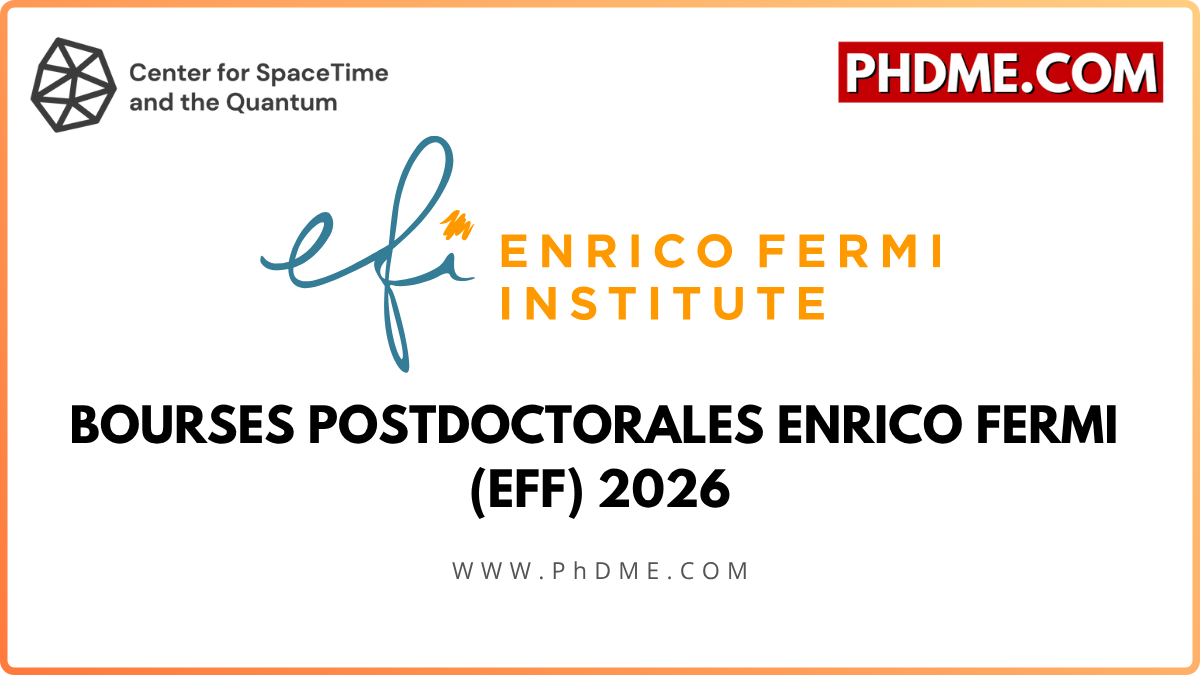 Bourses Postdoctorales Enrico Fermi (EFF)