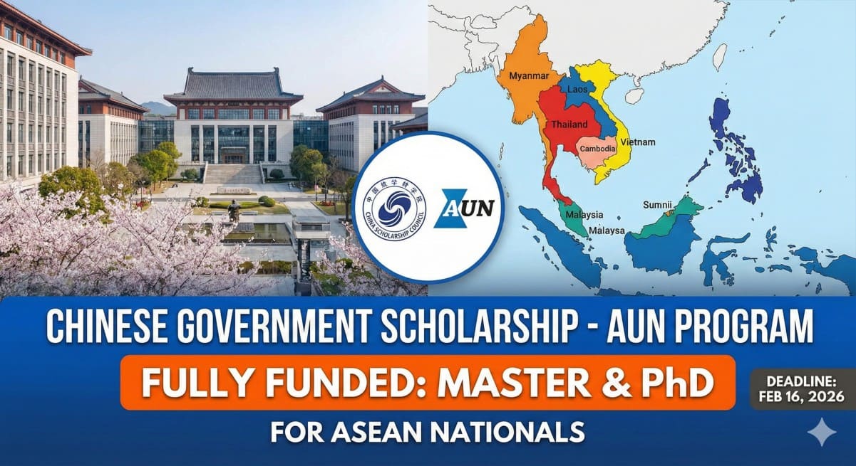 Chinese Government Scholarship – AUN Program 2026
