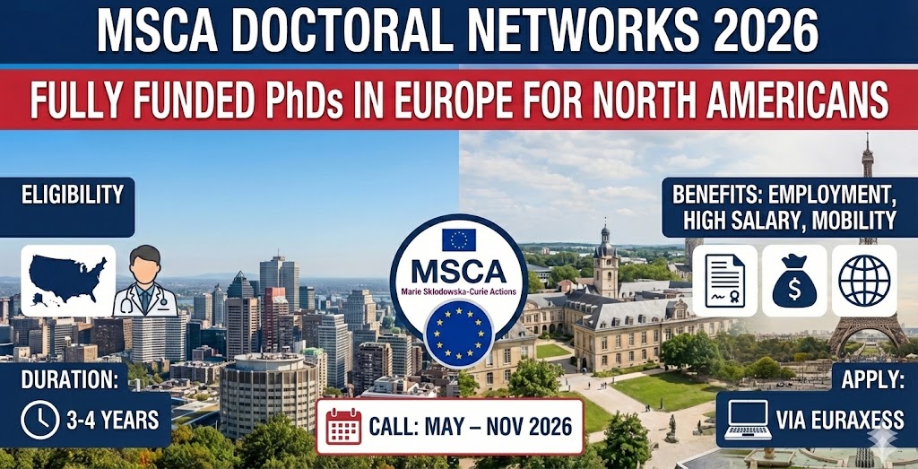 MSCA Doctoral Networks 2026 The Ultimate Guide for North American Applicants