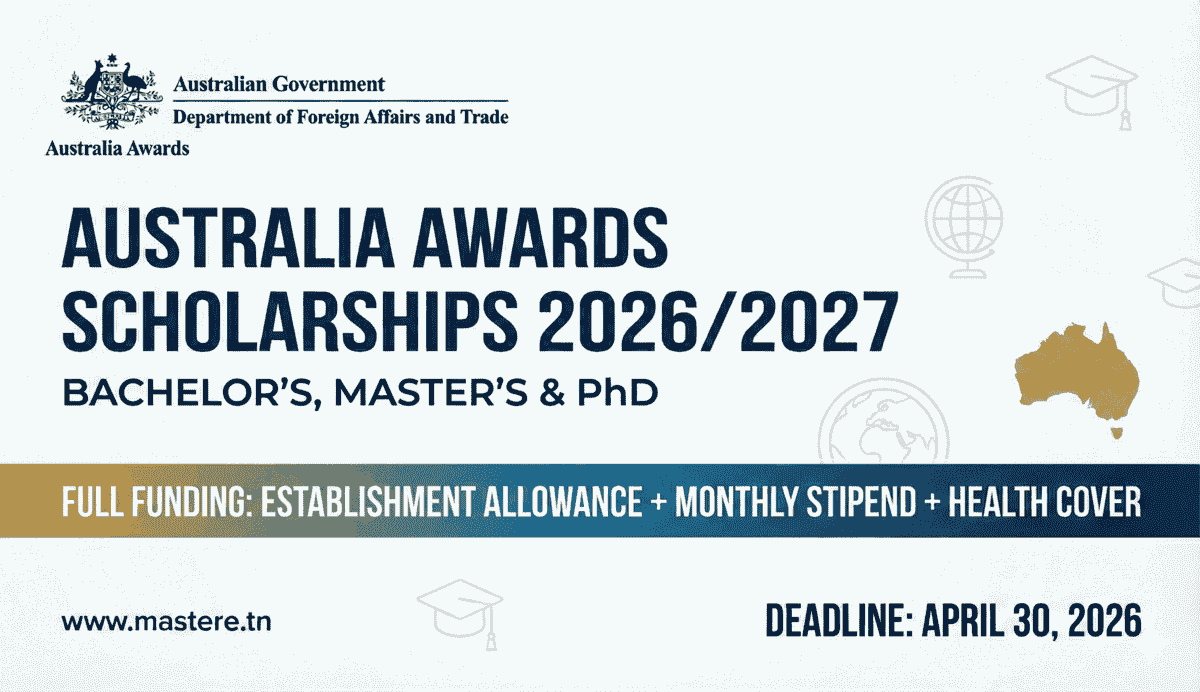 Australia Awards Scholarships for International Students 2027