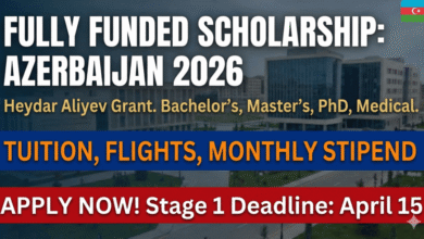 Heydar Aliyev International Education Grant Program 2026-2027